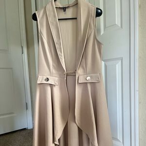 Sleeveless cardigan | Cream | Excellent Condition